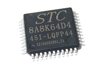 STC(宏晶) STC8A8K64D4-45I-LQFP44