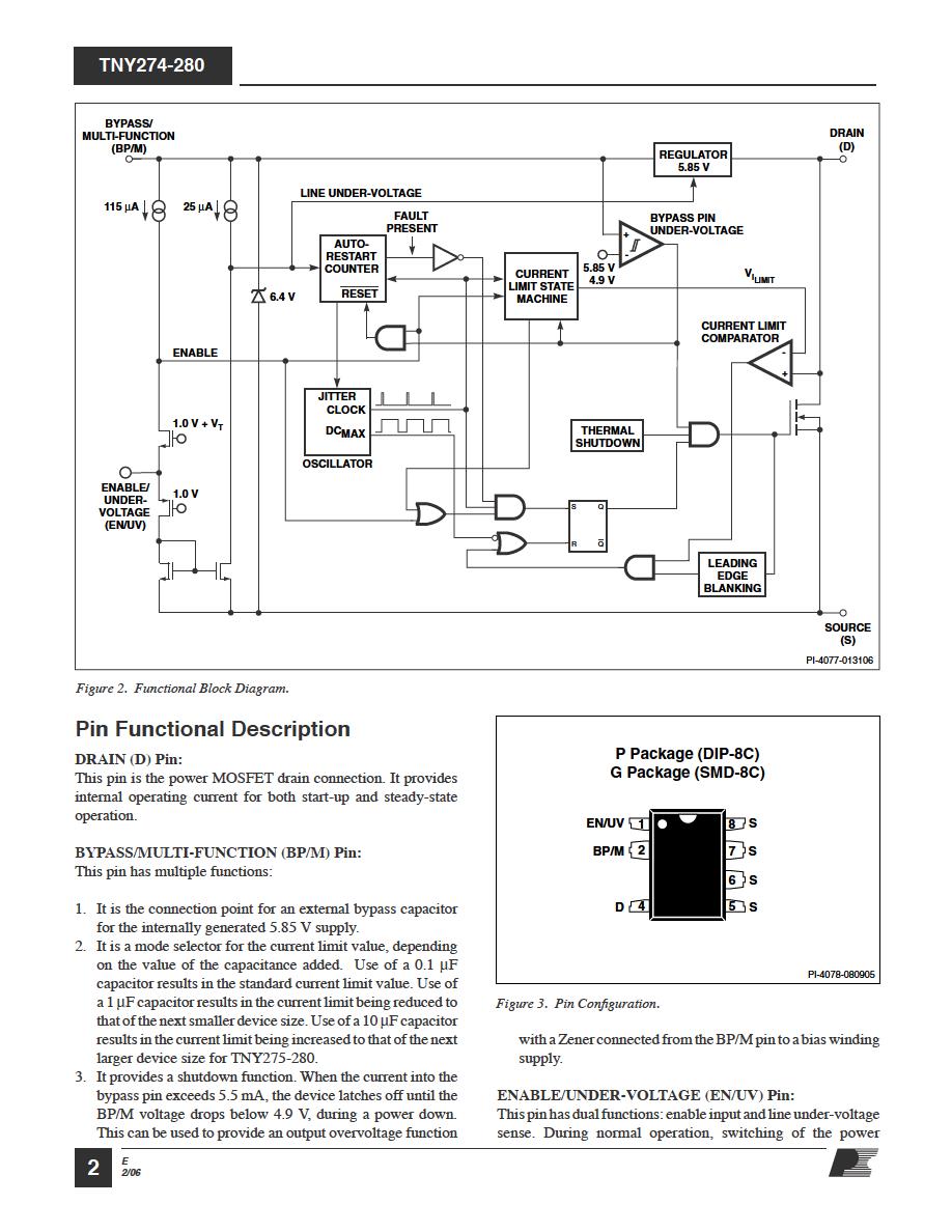 TNY280PN-TL_供应商列表_Datasheet和PDF下载(2/10)_POWER - 万联芯城